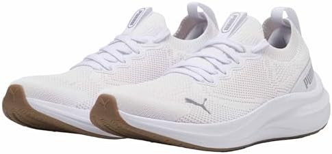 Scarpe da Corsa Unisex Skyrocket Lite 2 Engineered Road, Puma White Puma Silver, 39 EU