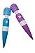 Magic Waterproof Therapeutic Massage Wand | 10 speeds for Muscle Aches & Recovery | Rechargable | Cordless & Portable | Supercharged | Great for Shiatsu, Swedish, Sports massage - Blue