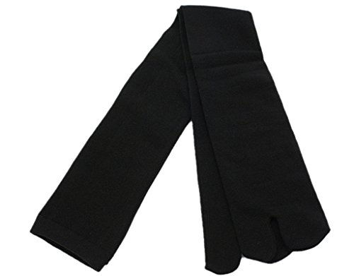 BONAMART 3 Pack Women Men Unisex Split Two Toe Long Knee High Tabi Socks Free Size