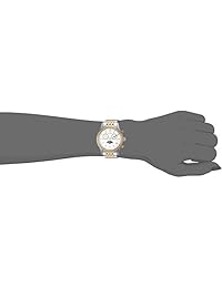 Invicta "Ángel Acero Inoxidable Reloj Casual De Cuarzo De Las Mujeres, Color: Dos Tono (Modelo: 22506)