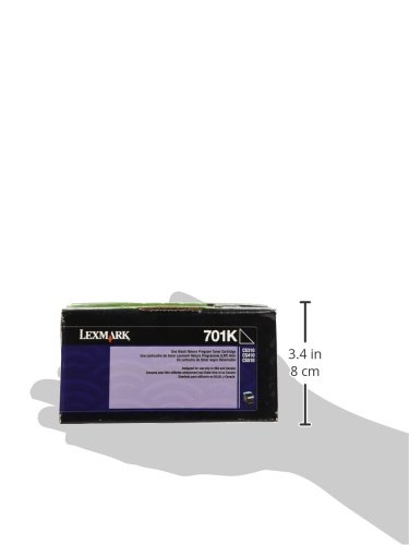 Lexmark 70C10K0 Black Return Program Toner