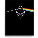 Ethereum Rainbow Light Ethereum Prism Unframed Poster
