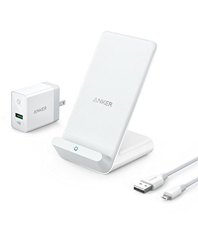 Anker powerwave 7.5 stand, 7.5w fast wireless charger for iphone …