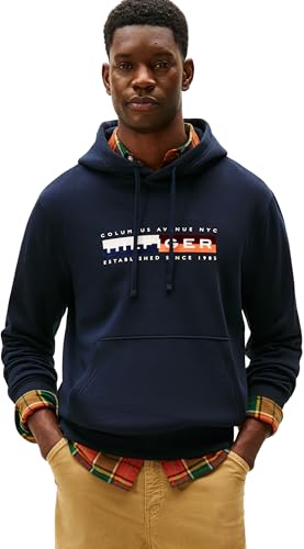 Starker Deal! Aktuelles Angebot: Tommy Hilfiger Herren Hoodie... für sagenhafte 51,81€. Solange verfügbar!
