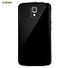 Spots8® for LG Volt LS740 Premium Elastic Durable Slim Flexible TPU Protector Gel Case With Screen Protector - Black