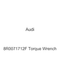 Original Audi 8r0071712 F Llave dinamométrica
