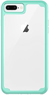 iPhone 8 Plus case,iPhone 7 Plus Case PSRAT Transparent Clear Slim Protective Case,Scratch Resistant Dual Layer Hybrid Soft TPU+Hard Bumper Frame Protective Cover For apple iPhone8 Plus/iPhone7 plus