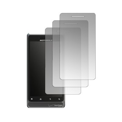 EMPIRE 3 Pack of Crystal Clear Screen Protectors for Motorola Droid 2 A955 [EMPIRE Packaging]