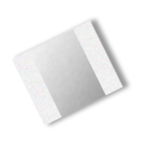 TapeCase 363 0.75" x 2"-100 Silver Aluminium Foil/Glass Cloth/Silicone 3M 361 High Temperature Adhesive Electrical Tape, -65 degrees F to 600 degrees F, 2" Length, 0.75" Width (Pack of 100)