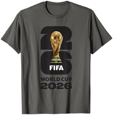 Amazon.com: FIFA World CUP26 Toronto Trophy Color T-Shirt