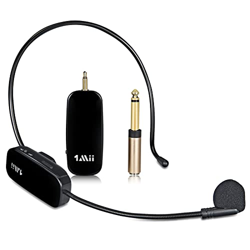 1Mii Long Range Wireless Microphone, Wireless Headset Mic System,165ft