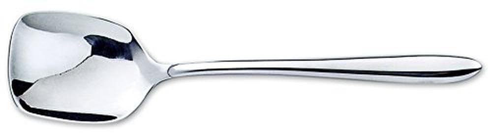 Arcos Series Berlin - Ice Cream Spoon Table Spoon - Monoblock of one Piece Stainless Steel 18/10 and 5" Silver Color