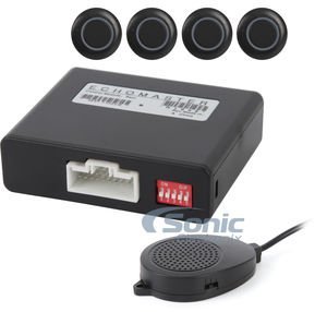 Echomaster PS-RBP-M Front Park with Buzzer Sensor Kit - Matte Black