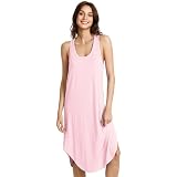 WiWi Women's Bamboo Viscose Sleeveless Nightgown – Racerback Sleepshirt, Plus Size (Wine, 3X) - View #2