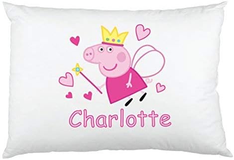 per7gper7g Pink Peppa Pig Custom Pillowcases Childrens Pillow Case Piggie Princess B 630793
