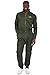 Tipsy Elves Men's Pilot Costume - Green Military Flight Halloween Jumpsuit Size Large