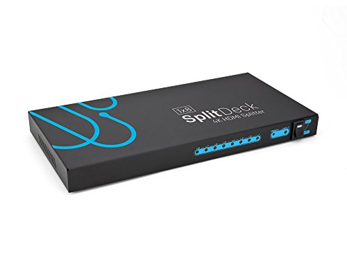 Splitdeck 4k 8-port hdmi 2.0 splitter by sewell - 1x8 d…