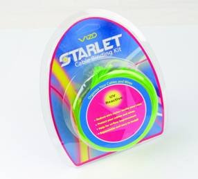 VIZO Cable Binding Kit VIZO-SCB-GR, UV GREEN