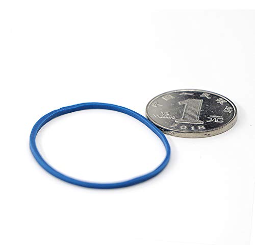 200pcs 38mm(1.5in) Multi Color Rubber Bands Elastics Bands Sturdy Rubber Bands for Home or Office use