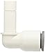 Legris 6382 56 00WP2 LIQUIfit Push-to-Connect Fitting, 90 Degree Plug-In Elbow, 1/4