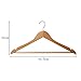 Filstraw Continous Promtion!!!Premium Wooden Hangers Wood Suit Hangers (20 Pack) - Premium Quality Wooden Coat Hangers - Strong and Durable Suit Hangers - Natural