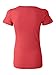 Bella + Canvas Ladies' Triblend Short-Sleeve T-Shirt XL RED TRIBLEND