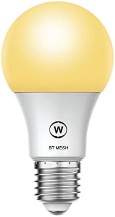 Bluetooth Mesh Smart Dimmable Light Bulb, HaoDeng App Controlled, No Hub Required, Suitable for Household Lighting (Hub Required to Enable Remotely Alexa Google Voice Control, Hub Sold Separately