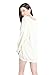 Liny Xin Women's Cashmere Oversized Loose Knitted Crew Neck Long Sleeve Winter Warm Wool Pullover Long Sweater Dresses Tops (Model 2, Beige)