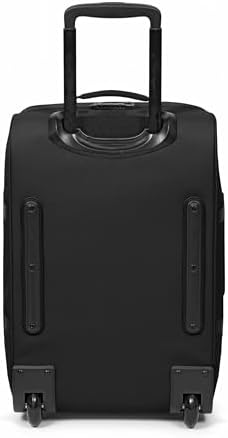Tranverz S Valise Cabine 42L (51 x 32,5 x 24 cm), bagage à main à roulettes, léger et résistant, double compartiment, poignée télescopique & serrure TSA - BLACK
