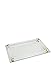 STUDIO SILVERSMITHS Mirror Vanity Tray with Gold Plated Accents - 8