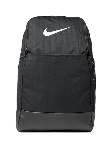 Nike DH7709-010 Nike Brasilia 9.5 Sportrucksack Unisex Schwarz/Weiss, M, 24L, Einheitsgröße