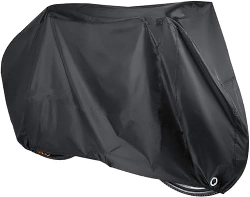 Waterproof Bike Cover Heavy Duty Oxford Bicycle Cover with Double stitching Heat Sealed Seams, XL for 1-3 Bikes Protection from UV Rain Snow Dust for Mountain Road Electric Bike Hybrid Outdoor Storage