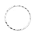 Beadalon Quick Links Round 20mm Diamond Cut Silver, Plated, 10-Piece