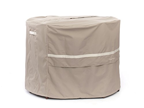 CoverMates – Outdoor Patio Round Bar Table and Chair Set Cover 86DIAMETER x 40H – Prestige Colle ...