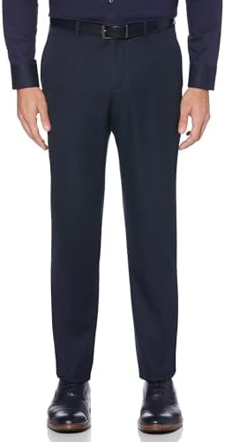 perry ellis portfolio modern fit performance stretch dress pants Perry Ellis Portfolio Mens Slim fit Dress Pants 32 / 30 Brown Solid