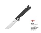 Pocket Folding Knife GANZO Firebird FH11 G10 handle D2 Steel Hunting Pocket Tools (Black)