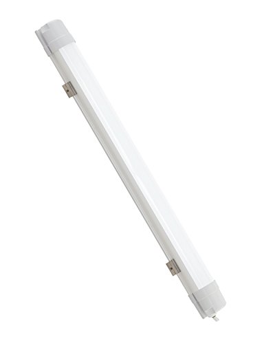 60cm LED Wannenleuchte Feuchtraumleuchte Kellerleuchte Deckenleuchte Lampe 18w|1500Lm|3000K warmweiss|IP65 Wasserdicht…