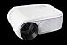 2018 Projector(Warranty Included),XINDA Huge Screen Video Projectors with free HDMI Cable,Multimedia Home Theater support 1080P Support Smartphones Blu-ray DVD Player,Laptops and Tablets(White)