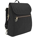 Travelon: Anti-Theft Signature Nylon Slim Backpack - Black