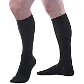 Allegro Unisex 15-20 mmHg Essential 107 Cotton Compression Support Sock, Comfortable Support Garments