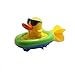 4inLoveMe Bath Toys Rope Duck Boat for Baby Toddlers Bathtub Toy