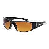 Xloop Hd Vision Black High Definition Anti Glare Lens Sunglasses Black 4098a