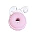 LENTION Earphone Holder / Headphone Keeper / Cable Turtle Organizer / Winder Case for iPhone, iPod, Samsung, Sony, MP4, Earbud And More (Pink)