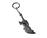 Superheroes Brand God of War Keychain Key Ring Video Games PC Console Gaming Auto/Boat House Keys