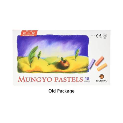 MUNGYO Soft Pastel Set – 48 Colors | Square Pastels for Artists | Smooth & Blendable Colors