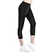 EAST HONG Women's Capri Tights Yoga Pants Exercise Workout Pants Mesh Panel