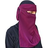 Xl Khimar Triangle Long Hijab Pour Musulman Une Pièce Tissu Crêpe Doux