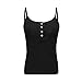 Y&Z Women's Sexy Spaghetti Straps Button Up Tank Tops YH05