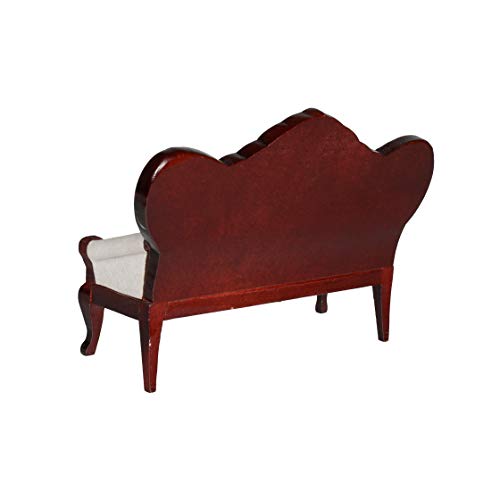Inusitus Vintage Miniature Dollhouse Sofa Dolls House Furniture Couch