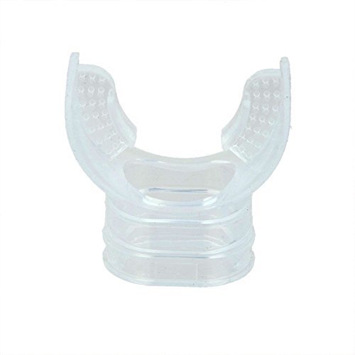 BARGAIN HOUSE Liquid Silicone Scuba Diving Tube Snorkeling Mouthpiece Diving Regulator Snorkels Diving Equipment For Dry Breathing Tube Transparent